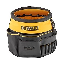 DEWALT - Organizador de herramientas, 37 bolsillos y bucles para almacenamiento de herramientas, incluye un bolsillo resistente