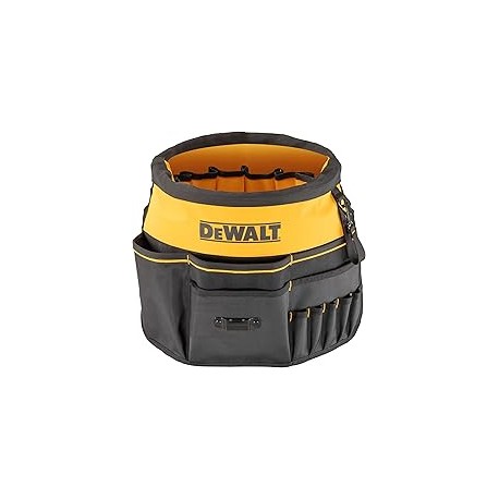 DEWALT - Organizador de herramientas, 37 bolsillos y bucles para almacenamiento de herramientas, incluye un bolsillo resistente