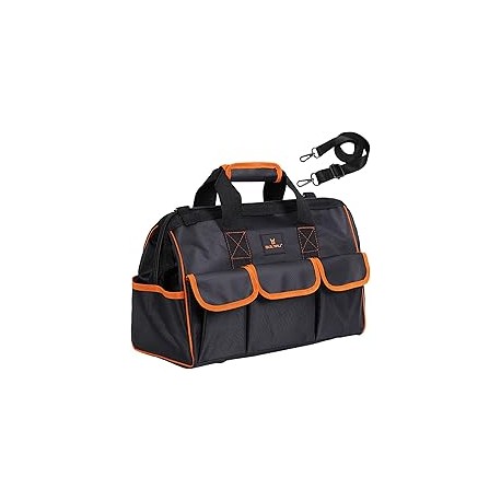 COOSEON Bolsa para Herramientas Almacenamiento Compacta para Hombre Bolsa de Herramientas con Base de Goma a Prueba de Agua Org