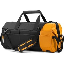 TOUGHBUILT TOU-60-26 Bolsa de boca masiva de 26 pulgadas, negro/amarillo