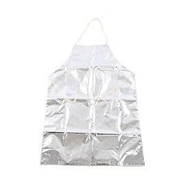 Delantal Resistente Al Calor, Delantal de Papel de Aluminio Resistente Al Calor de 1000 ℃ Delantal de Trabajo Resistente a Alta