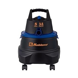 Koblenz WD-5 MA - Aspiradora Seco Mojado 3 en 1 con Sistema de Expulsión de Aire, Cable eléctrico y Accesorios, Tanque con Capa