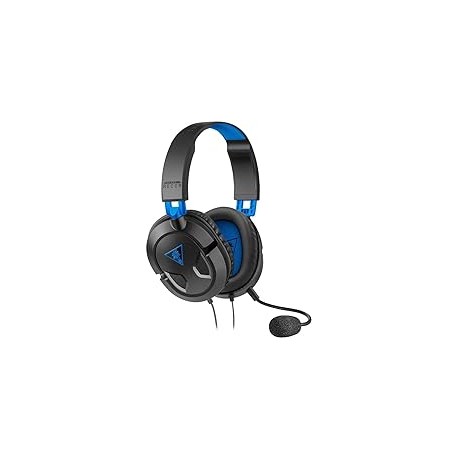 Turtle Beach TB033034 Biauricular Diadema Negro, Azul - Auriculares con micrófono (Consola de juegos, Biauricular, Diadema, Neg
