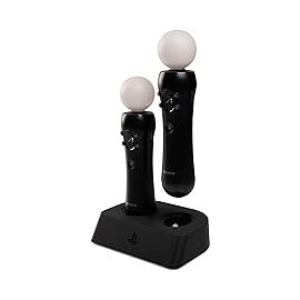 PowerA Estación de Carga para Controles de Playstation VR Move Motion- PSVR - PlayStation 4- Standard Edition