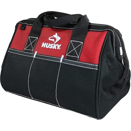 Bolsa de herramientas Husky de 12 pulgadas con resistencia al agua