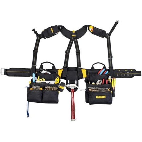 DEWALT Framer's Combo Apron with Suspenders