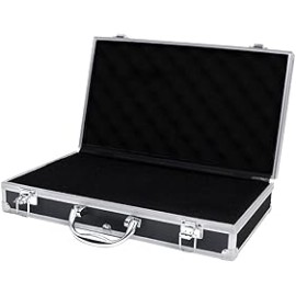 Maletínn de Herramientas de Aluminio, Maletín Rígido de Aluminio, Estuches de Instrumentos para Tiendas O Ferias, Estuche de Tr
