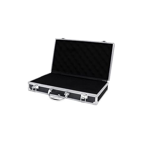 Maletínn de Herramientas de Aluminio, Maletín Rígido de Aluminio, Estuches de Instrumentos para Tiendas O Ferias, Estuche de Tr