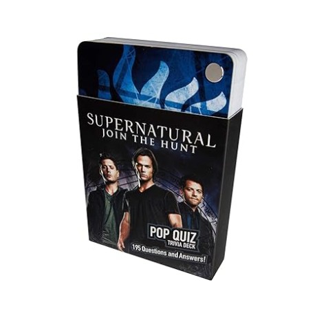 Supernatural Pop Quiz Trivia Deck