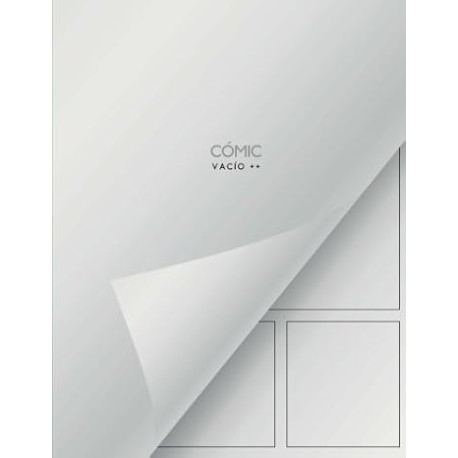 Cómic vacío ++: 150 páginas individuales (Spanish Edition)
