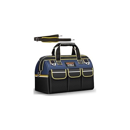 Bolsa de Herramientas,Bolsa para Herramientas de Trabajo de 17 Pulgadas para Hombres Resistente,Bolsa de Trabajo Multiusos Para