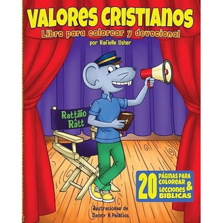 Valores Cristianos: Libro para colorear y devocional