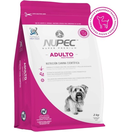 Nupec Croquetas para Perros, Adulto R.P, 2 kg (El empaque Puede Variar)