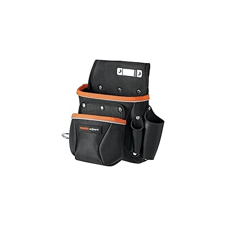 Truper Expert POHE-6NX Porta herramientas de poliéster 6 compartimentos lavable