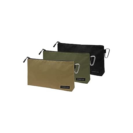 COREFLEX Paquete de Herramientas Premium con Cierre, Bolsa de Herramientas pequeña, Bolsa de Almacenamiento Multiusos,
