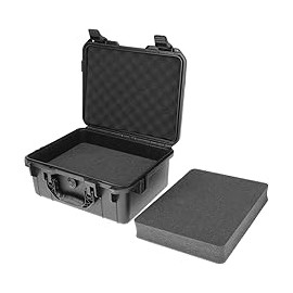 Estuche rígido impermeable para almacenamiento de herramientas de plástico ABS Estuche de transporte Caja para exteriores WFoam