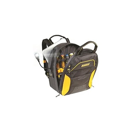 DeWalt DGC533 - Mochila con 3 bolsillos para herramientas de carga USB