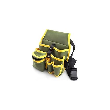 NACOOL Bolsa de herramientas profesional,Cinturón de herramientas de electricista Oxford duradero, Riñonera para mantenimiento 