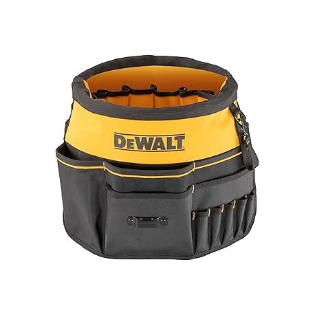DEWALT - Organizador de herramientas, 37 bolsillos y bucles para almacenamiento de herramientas, incluye un bolsillo resistente