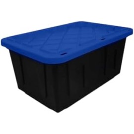 CAJA DE USO RUDO DE PLÁSTICO DE 102 LITROS NEGRO
