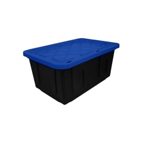CAJA DE USO RUDO DE PLÁSTICO DE 102 LITROS NEGRO