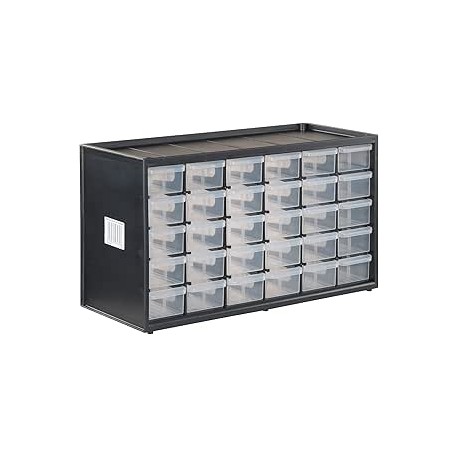 Craftsman - Organizador de almacenamiento, sistema modular de almacenamiento de 30 cajones pequeños, fácil de apilar (CMST40730