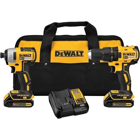 DEWALT - Kit combinado de herramientas eléctricas de 20 V MAX, juego de herramientas eléctricas inalámbricas, 2 herramientas co