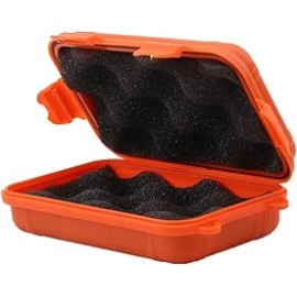 FILFEEL - Caja de plástico impermeable a prueba de golpes para exteriores, caja de supervivencia hermética, caja de transporte,