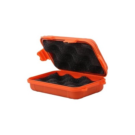 FILFEEL - Caja de plástico impermeable a prueba de golpes para exteriores, caja de supervivencia hermética, caja de transporte,