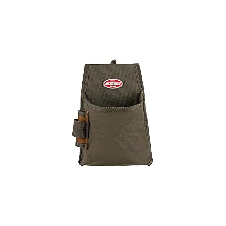 Bucket Boss Fastener Tool Pouch with FlapFit in Brown, 54160, Green