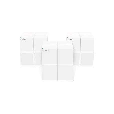 Tenda Nova WiFi Mesh System MW6 - Router WiFi de Malla AC1200, hasta 867 Mbps en 5 GHz, Cubre hasta 500㎡, Red de Malla de Doble