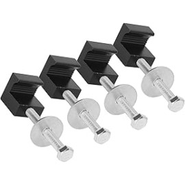 Kit de Montaje de Caja de Herramientas para Camión, 4 Piezas de Montaje de Caja de Herramientas para Camioneta, Abrazaderas de 