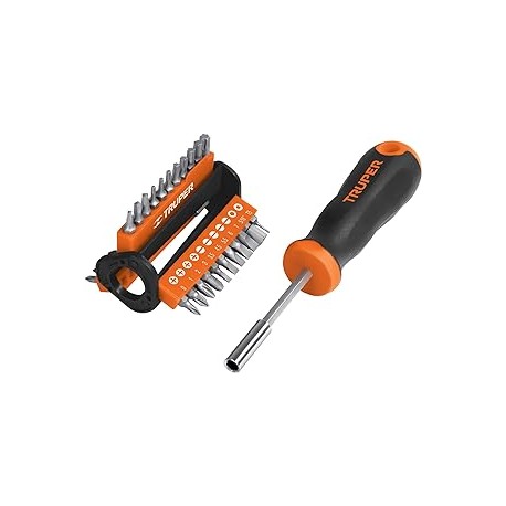 Truper DMP-33, Desarmador multipunta, con 33 puntas