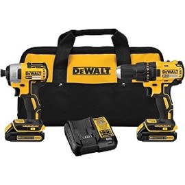 DEWALT - Kit combinado de herramientas eléctricas de 20 V MAX, juego de herramientas eléctricas inalámbricas, 2 herramientas co