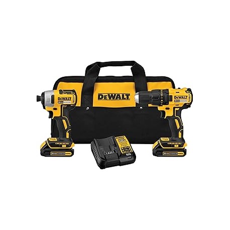 DEWALT - Kit combinado de herramientas eléctricas de 20 V MAX, juego de herramientas eléctricas inalámbricas, 2 herramientas co