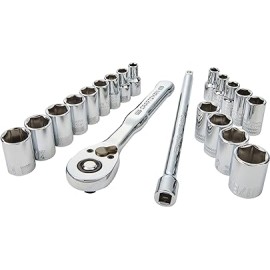 CRAFTSMAN - Juego de herramientas mecánicas de 1/4 pulgadas, 20 piezas (CMMT12108)