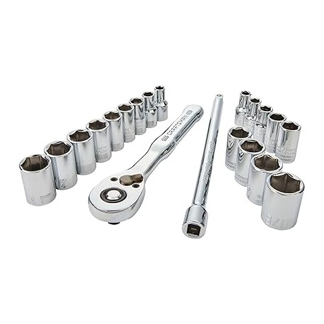 CRAFTSMAN - Juego de herramientas mecánicas de 1/4 pulgadas, 20 piezas (CMMT12108)