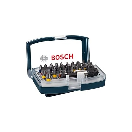 Bosch Set de puntas c/adaptador | 32 pz. BOSCH