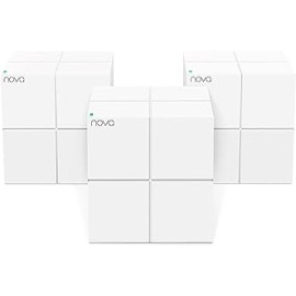 Tenda Nova WiFi Mesh System MW6 - Router WiFi de Malla AC1200, hasta 867 Mbps en 5 GHz, Cubre hasta 500㎡, Red de Malla de Doble