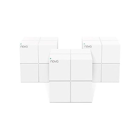 Tenda Nova WiFi Mesh System MW6 - Router WiFi de Malla AC1200, hasta 867 Mbps en 5 GHz, Cubre hasta 500㎡, Red de Malla de Doble