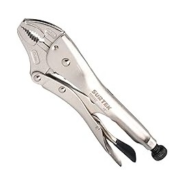 Surtek 115082 Pinza de presión de 10" quijada curva