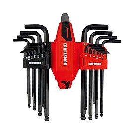 CRAFTSMAN - Juego de llaves hexagonales universales L-to-T, 20 piezas (CMHT26028)