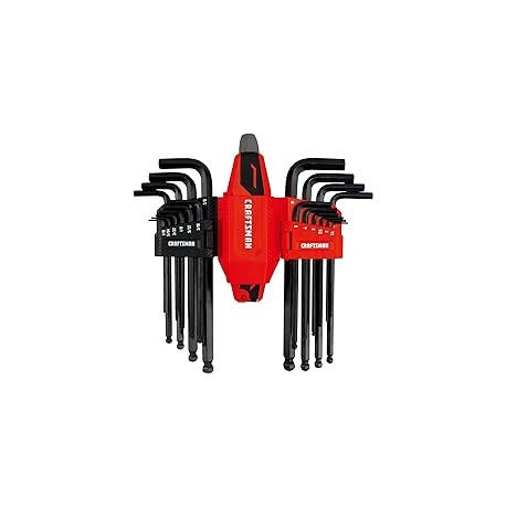 CRAFTSMAN - Juego de llaves hexagonales universales L-to-T, 20 piezas (CMHT26028)