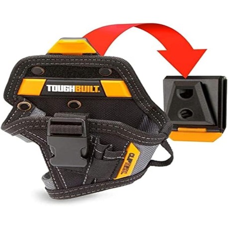 ToughBuilt - Funda para Taladro Cliptech - Taladro Compacto/Pequeño - (Patente ClipTech Hub & Belts) - (TB-CT-20-S)