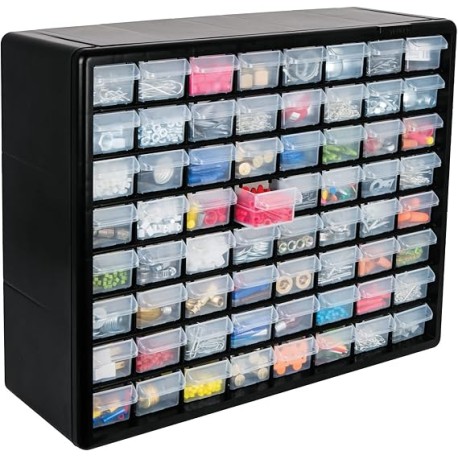 Truper ORG-64, Organizador 20" con 64 compartimentos