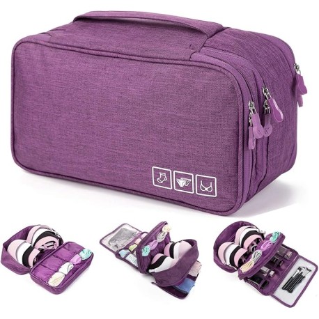 PUBAMALL Organizador de cajones Ropa de Viaje Bolsa de Acabado - Ropa Interior Bolsas de Almacenamiento de Sujetadores, para Ro