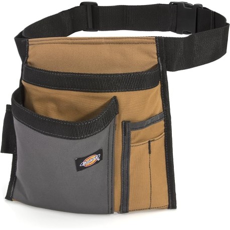 Dickies - Bolsa para cinturón de herramientas de un solo lado de 5 bolsillos