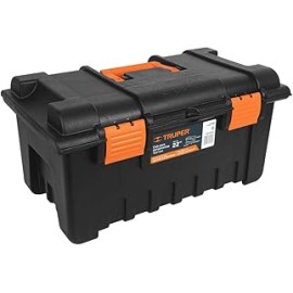 Truper CHA-22N, Caja para herramienta, amplia de 22", color naranja
