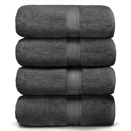 Ariv Juego de Toallas de baño – Toallas de baño de algodón de bambú de Alta Calidad – Ultra absorbentes, sensación Suave, Grand