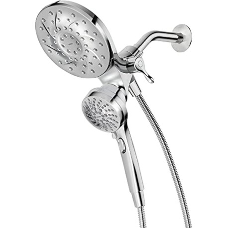 Moen Engage Magnetix - Cabezal de ducha 2 en 1 chapado en cromo de 2.5 GPM con sistema de acoplamiento magnético, cabezal de du